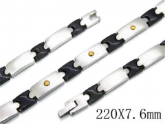 HY Stainless Steel 316L Bracelets-HYC18B0224H20