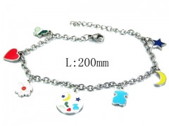 HY Stainless Steel 316L Bracelets-HYC90B0203HMC