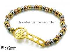 HY Stainless Steel 316L Bracelets-HYC76B0403MLF
