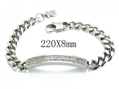 HY Stainless Steel 316L Bracelets-HYC90B0235HOW
