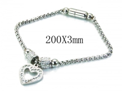 HY Stainless Steel 316L Bracelets-HYC91B0378IZZ