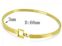 HY Stainless Steel 316L Bangle-HYC81B0120HPQ
