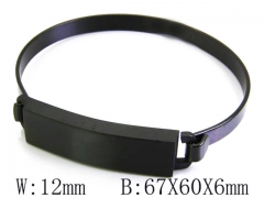 HY Stainless Steel 316L Bangle-HYC64B0076H80
