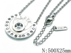 HY Stainless Steel 316L Necklaces-HYC80N0093OZ