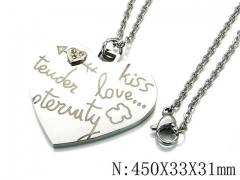 HY Stainless Steel 316L Necklaces-HYC90N0024HRR