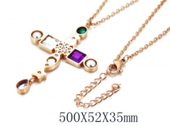 HY Stainless Steel 316L Necklaces-HYC90N0035HPS