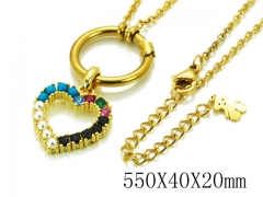 HY Stainless Steel 316L Necklaces-HYC90N0053HNX