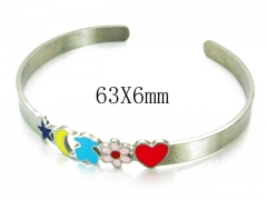 HY Stainless Steel 316L Bangle-HYC90B0183HLX