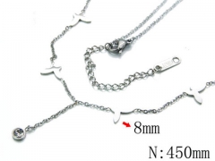 HY Stainless Steel 316L Necklaces-HYC80N0098OR