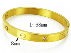 HY Stainless Steel 316L Bangle-HYC81B0116HNY