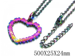 HY Stainless Steel 316L Necklaces-HYC90N0078HJX