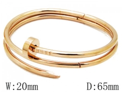 HY Stainless Steel 316L Bangle-HYC68B0039K10