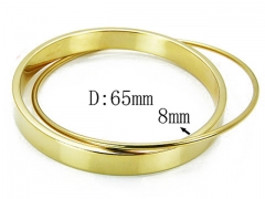 HY Stainless Steel 316L Bangle-HYC81B0122HLE