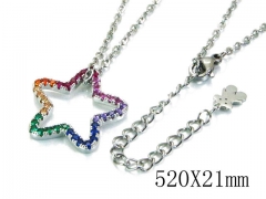 HY Stainless Steel 316L Necklaces-HYC90N0064HLF