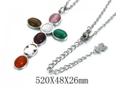 HY Stainless Steel 316L Necklaces-HYC90N0058HLX