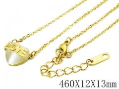 HY Stainless Steel 316L Necklaces-HYC68N0014H50