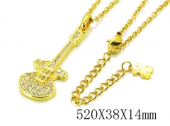 HY Stainless Steel 316L Necklaces-HYC90N0047HOR