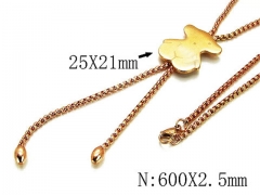 HY Stainless Steel 316L Necklaces-HYC90N0029IYY