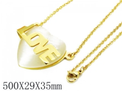HY Stainless Steel 316L Necklaces-HYC68N0013I00