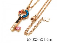 HY Stainless Steel 316L Necklaces-HYC90N0051HNE