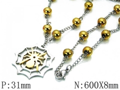 HY Stainless Steel 316L Necklaces-HYC76N0318OL
