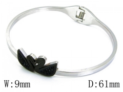 HY Stainless Steel 316L Bangle-HYC80B0150HMZ