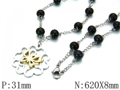 HY Stainless Steel 316L Necklaces-HYC76N0320OLF