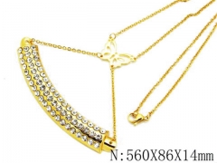 HY Stainless Steel 316L Necklaces-HYC68N0046I00