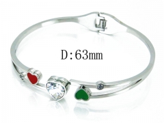 HY Stainless Steel 316L Bangle-HYC80B0838HIX