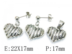 HY Wholesale 316L Stainless Steel jewelry Set-HY00S0050