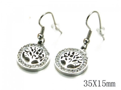HY Wholesale Stainless Steel 316L Earrings-HYC80E0358MS