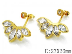 HY Wholesale Stainless Steel 316L Earrings-HYC80E0079HIZ