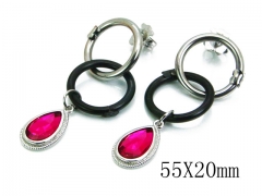 HY Wholesale Stainless Steel 316L Earrings-HYC90R0057HKS