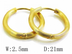 HY Wholesale 316L Stainless Steel Earrings-HYC06E1604N0