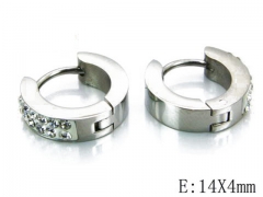 HY Wholesale 316L Stainless Steel Earrings-HYC06E1624L0