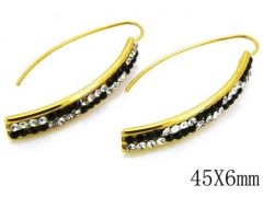 HY Wholesale 316L Stainless Steel Earrings-HYC70E0461NZ