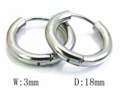 HY Wholesale 316L Stainless Steel Earrings-HYC06E1598M0