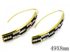 HY Wholesale 316L Stainless Steel Earrings-HYC70E0460OZ
