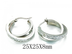 HY Wholesale 316L Stainless Steel Earrings-HYC80E0401HNW