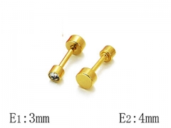 HY Wholesale 316L Stainless Steel Studs-HYC25E0506IO