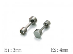 HY Wholesale 316L Stainless Steel Studs-HYC25E0501IL
