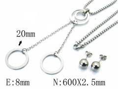 HY Wholesale 316L Stainless Steel jewelry Set-HY02S2798HIA