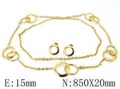 HY Wholesale 316L Stainless Steel jewelry Set-HY59S1426HMC