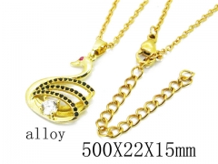 HY Wholesale Stainless Steel 316L Necklaces-HY0004N0017MD