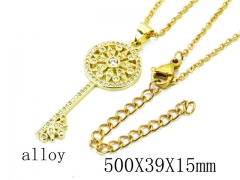 HY Wholesale Stainless Steel 316L Necklaces-HY0004N0023PL