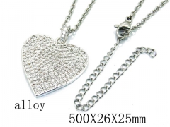 HY Wholesale Stainless Steel 316L Lover Necklaces-HY0004N0001HJD