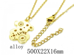 HY Wholesale Stainless Steel 316L Necklaces-HY0002N0013KD