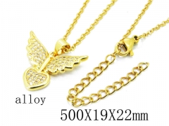 HY Wholesale Stainless Steel 316L Necklaces-HY0004N0016NE