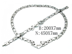 HY Wholesale Necklaces Popular Bracelets Sets-HY63S0214KIA