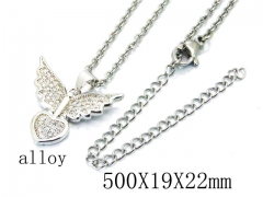 HY Wholesale Stainless Steel 316L Necklaces-HY0004N0013NC
